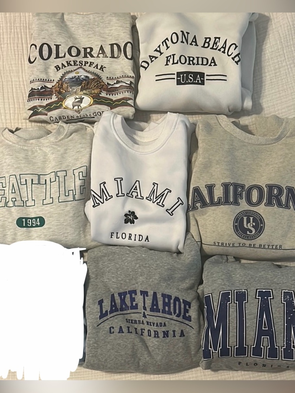 Graphic Sweatshirt 7 Pack Shein